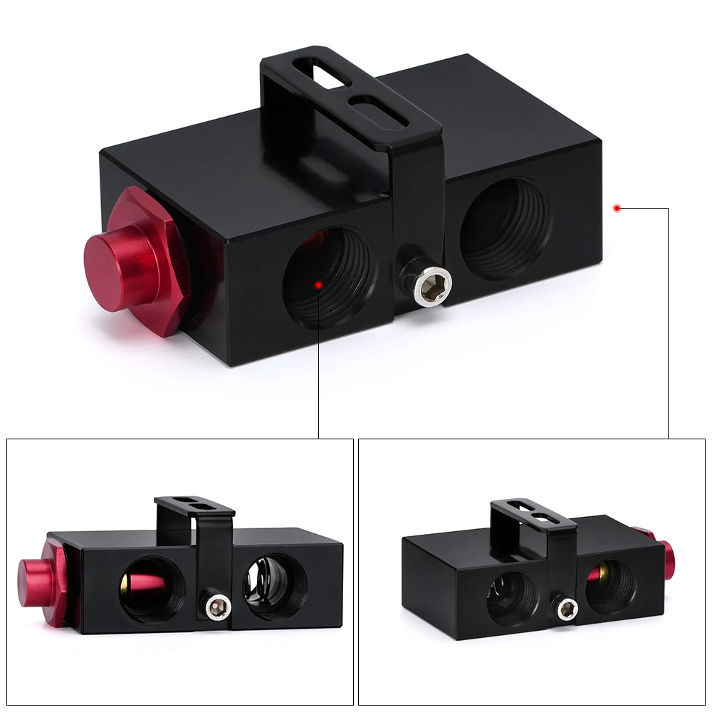 Adaptador sándwich de aceite AN10 con termostato y filtro - imagen 4