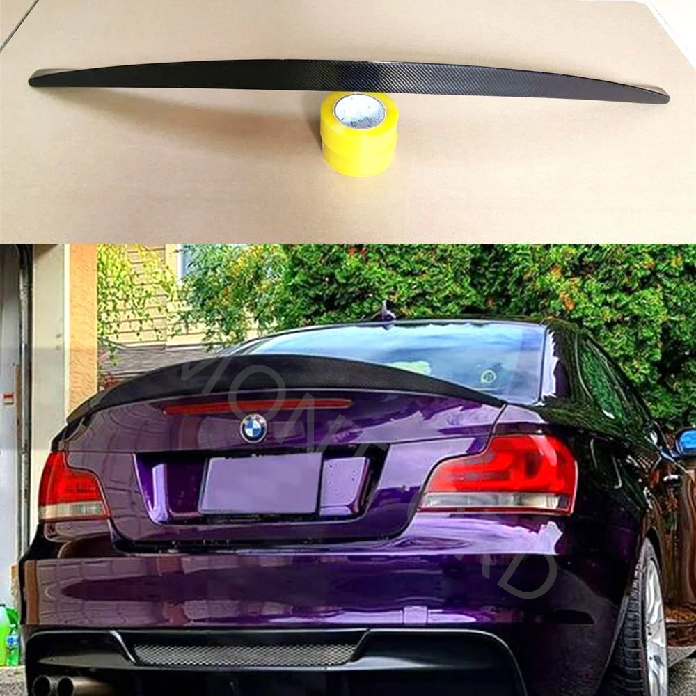 Alerón trasero estilo fibra de carbono para BMW Serie 1 E82 1M