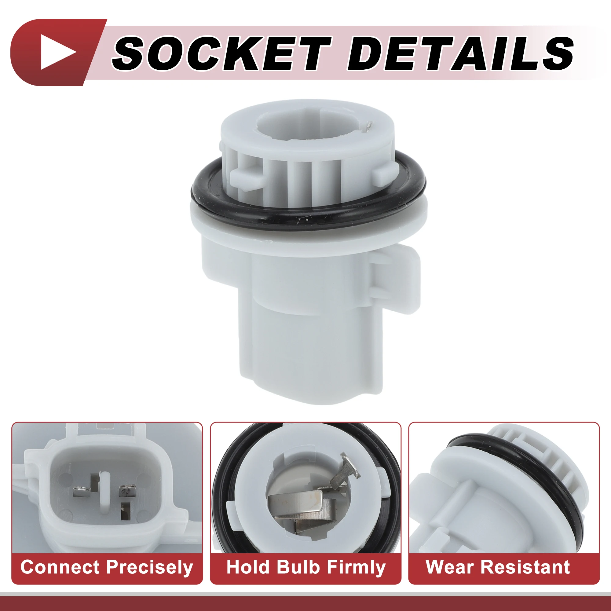 Autohaux 90075-60006, conector intermitente delantero Toyota Celica - imagen 3