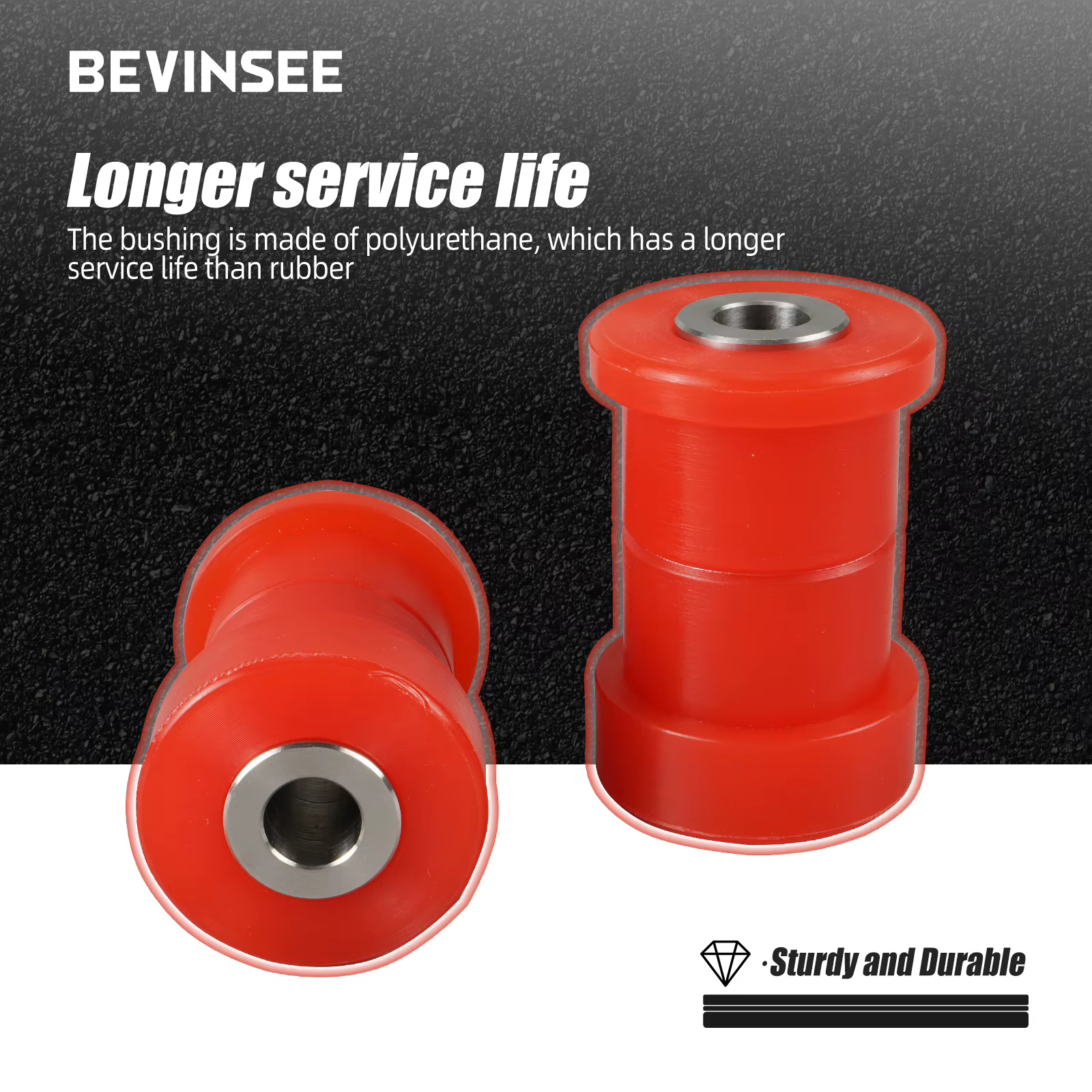 BEVINSEE 33321092247 Silentblock del brazo superior trasero BMW E46 - imagen 5