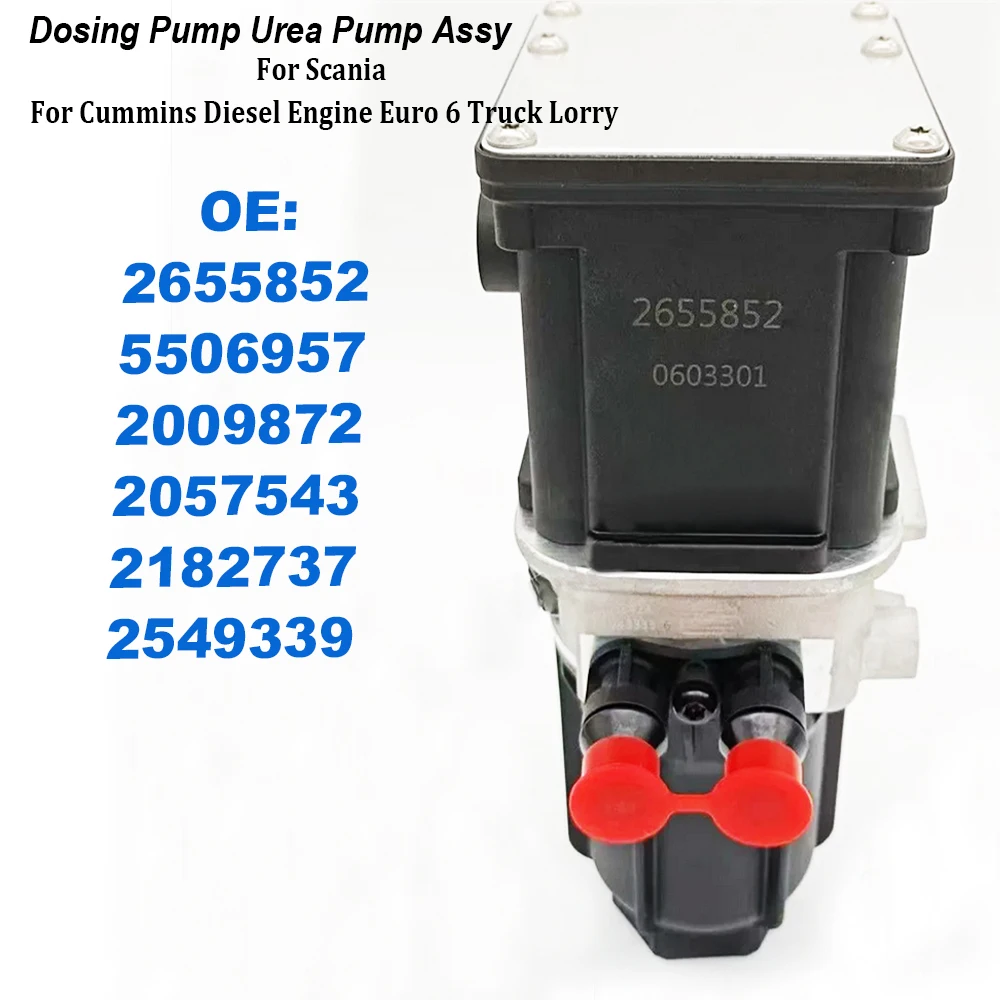 Bomba Adblue 2655852 para Scania – Sistema urea SCR Cummins Euro 6