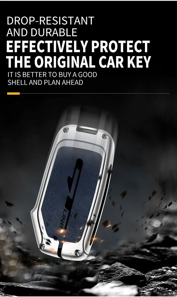 Carcasa de llave Kia con diseño ajustado al mando