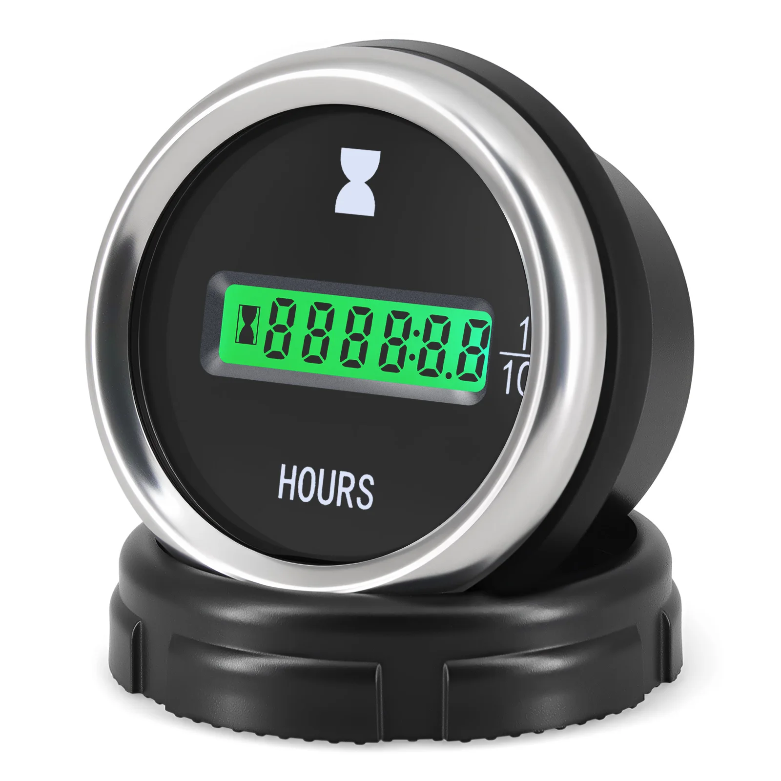 Contador de horas digital LED de 52 mm para coche y camión, 12/24 V - imagen 3
