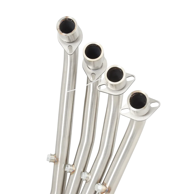 Tubo de enlace frontal para escape – QJMOTOR QJ800GS-G SRK800RR 2023-2024 - imagen 4