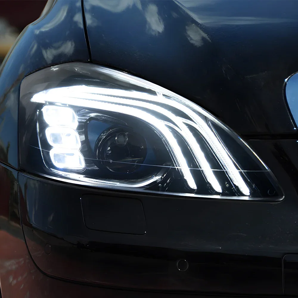 Faros delanteros LED Mercedes Clase S W221 2006-2013 - imagen 4