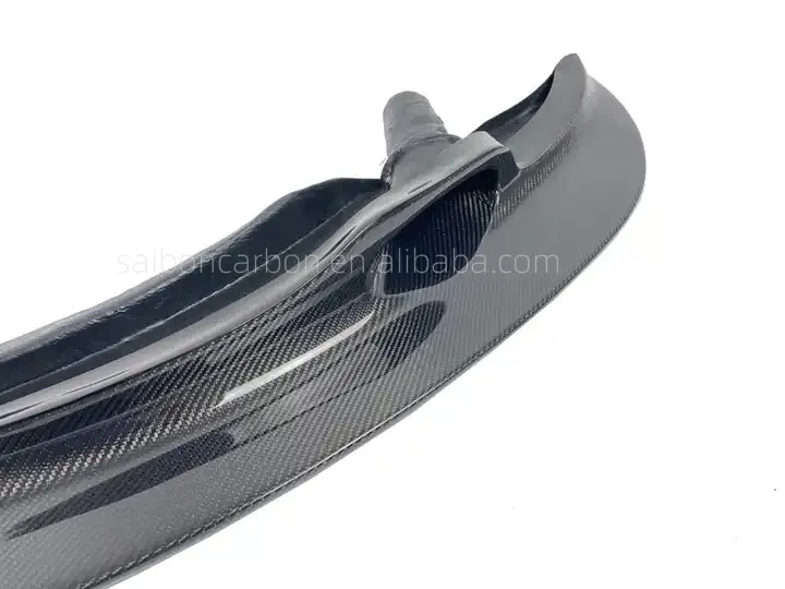 Splitter delantero GT4 de fibra de carbono para BMW E92/E93 M3 - imagen 4