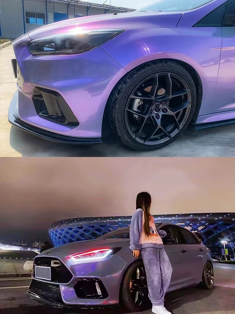 Kit de carrocería para Ford Focus 15-18 estilo RS modificado envolvente parachoques delantero parachoques trasero falda lateral ala trasera accesorios de garganta - imagen 5