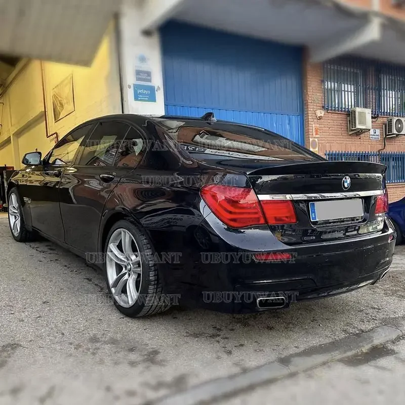Tapa maletero carbono negro BMW 7 Serie F01 F02 740i 750i