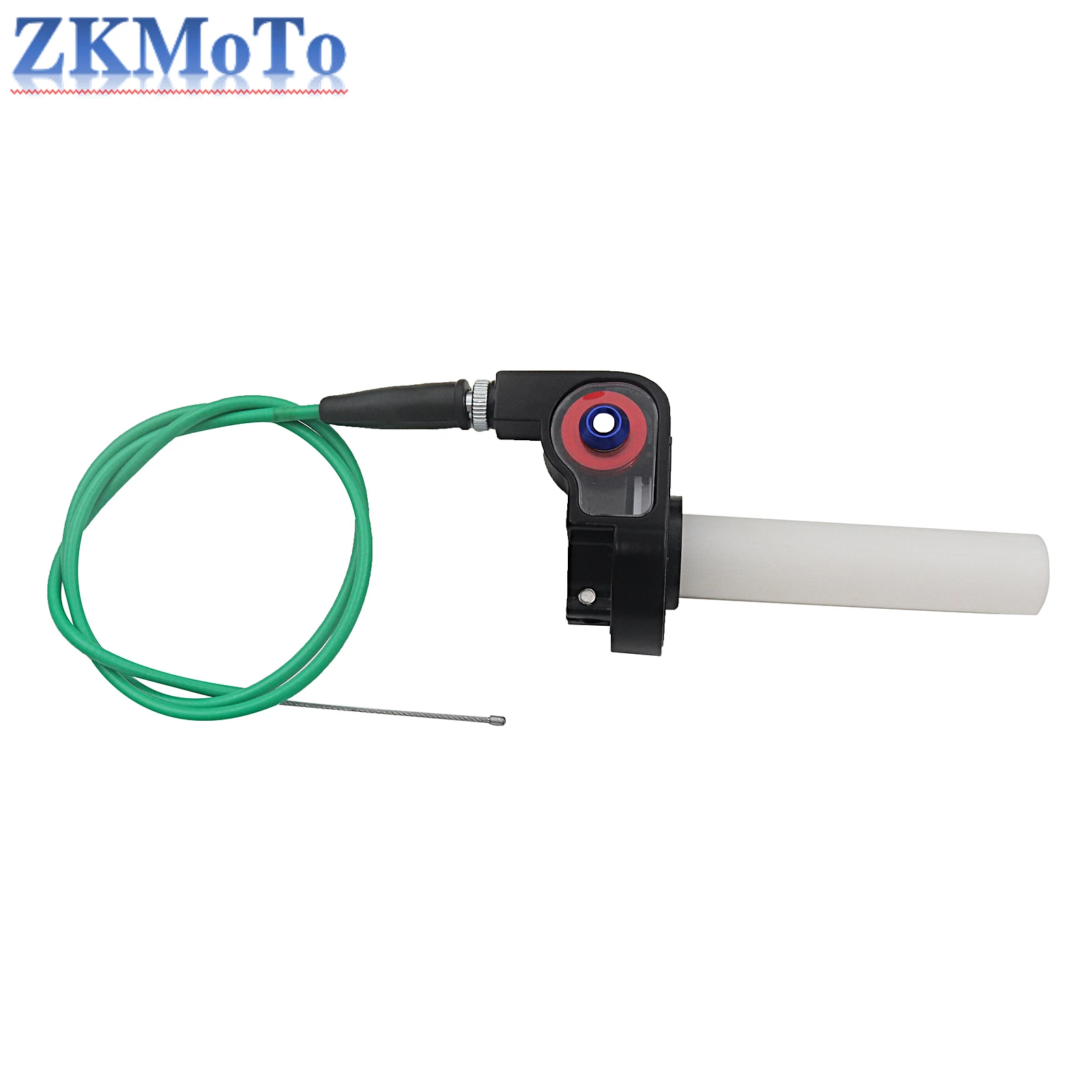 Mango acelerador moto universal 1/4 giro cable 1200mm – KTM Yamaha Honda - imagen 3
