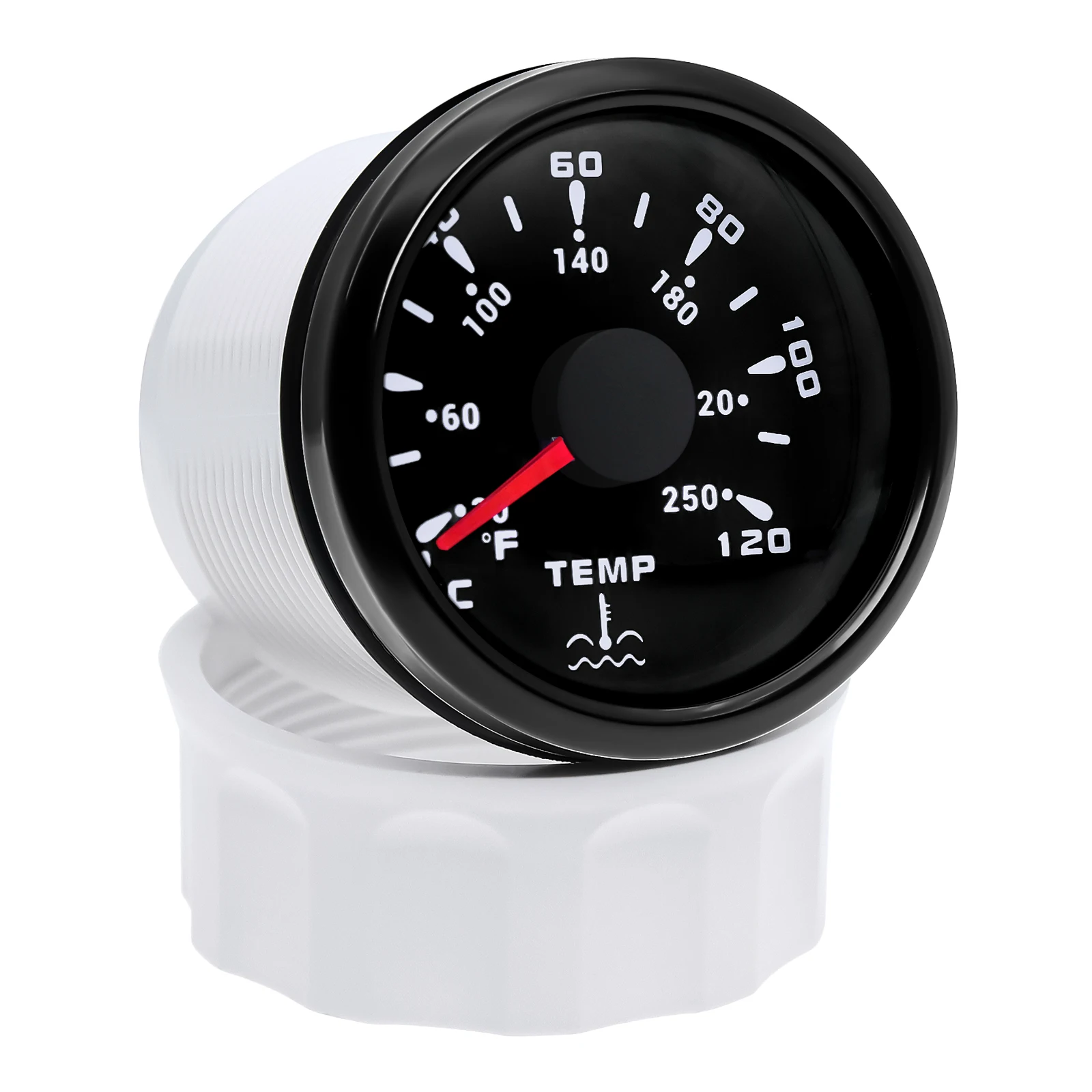 Indicador de temperatura del agua 52 mm, 0-120 °C, 7 colores - imagen 3