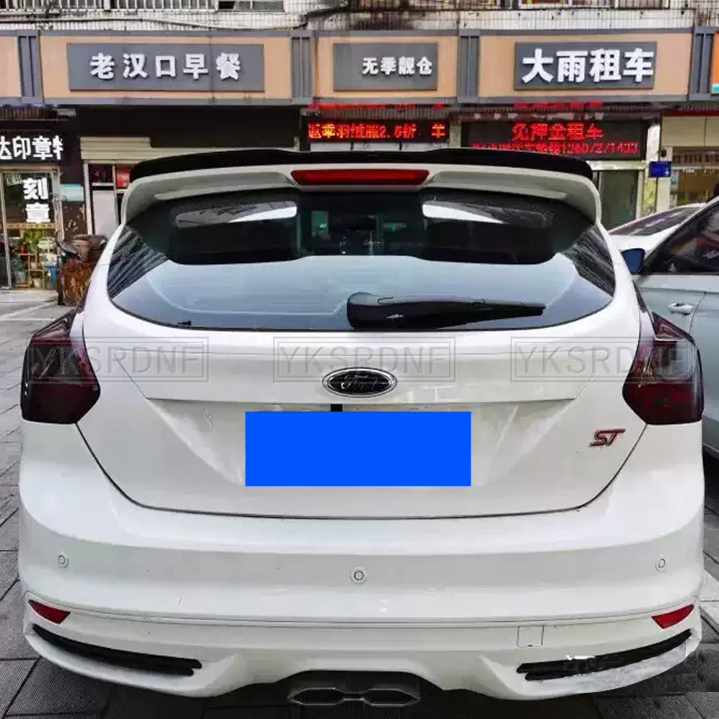 Alerón trasero ABS acabado carbono para Ford Focus ST MK3 2012-2018 - imagen 2