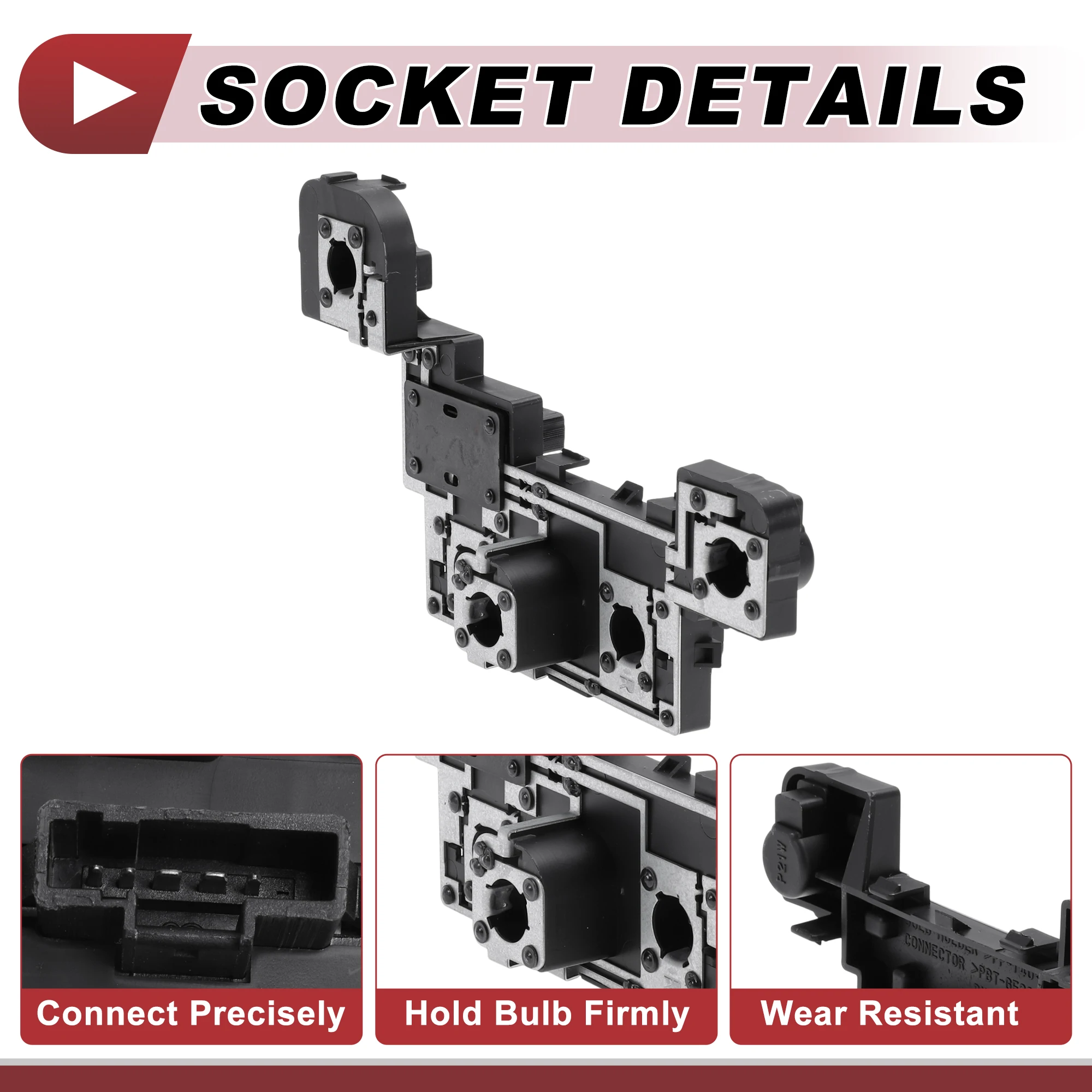 Portalámparas trasero derecho X Autohaux para Peugeot 307 T63 - imagen 3