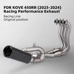 Escape completo para Kove 450RR - Silenciador y sistema moto