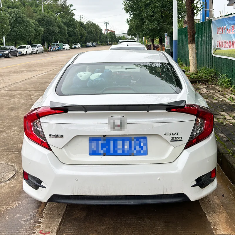 Alerón ABS negro para Honda Civic X Type R 2016-2019 - imagen 3