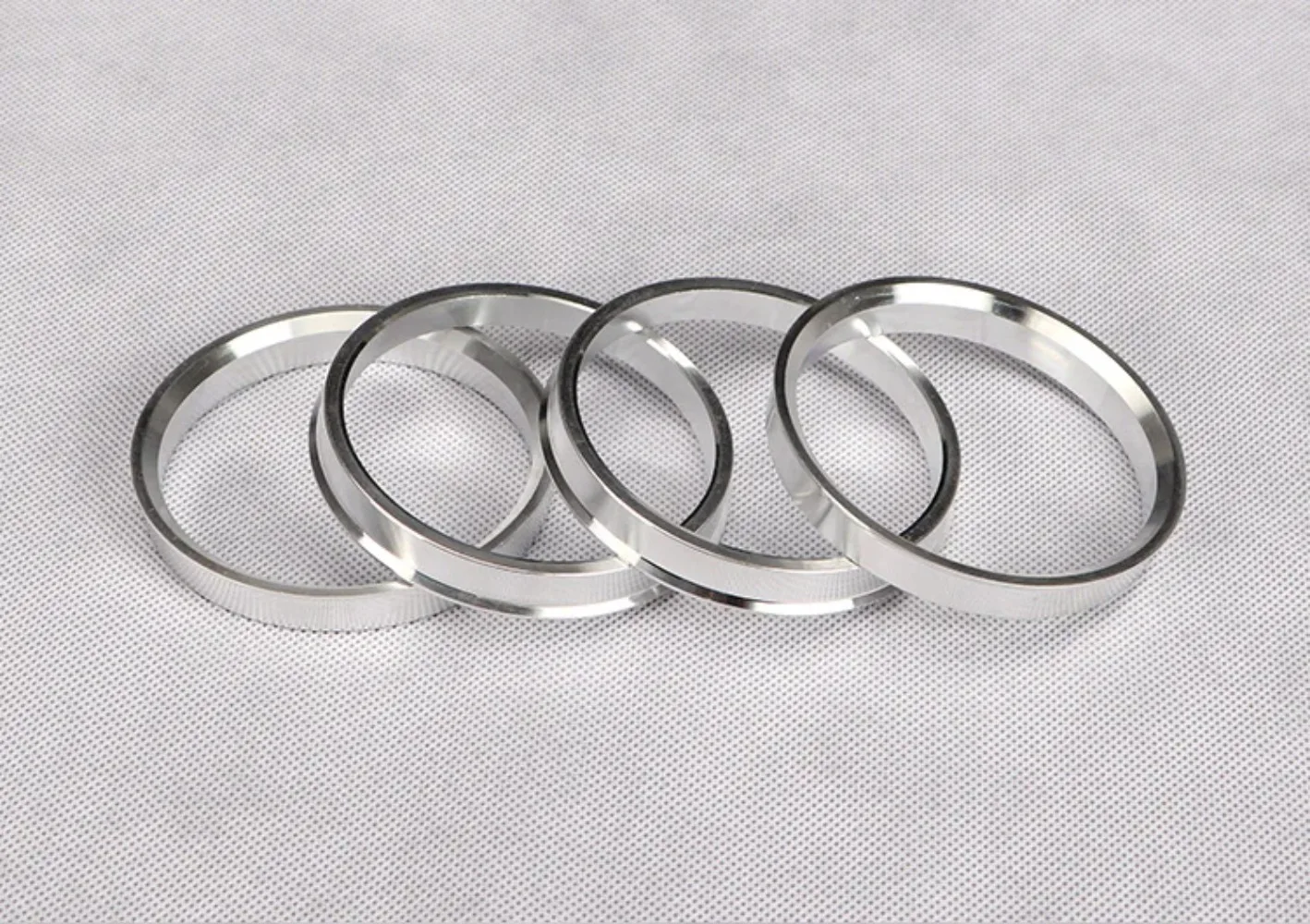 Anillos centradores de buje de aluminio para llantas 56,1–66,6 mm - imagen 3