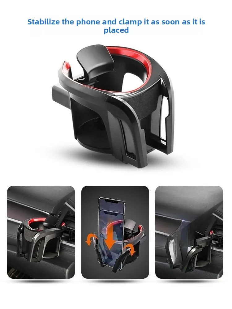 Cenicero portavasos coche acero inoxidable antihollín - imagen 5