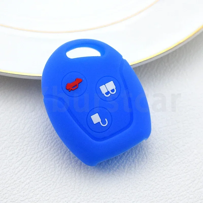 Funda de silicona para llave Ford compatible con Focus, Fiesta y Mondeo - imagen 3