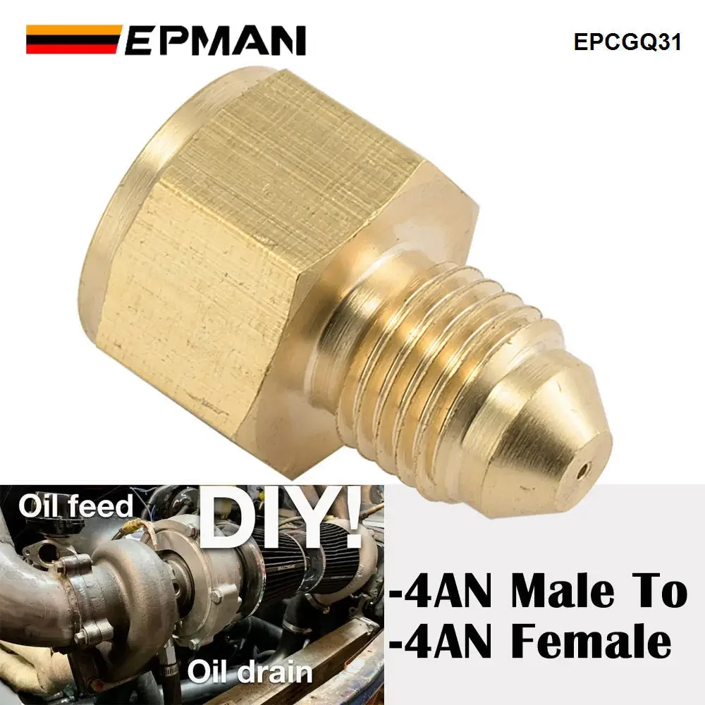 Limitador aceite turbo latón EPMAN AN4 macho-hembra