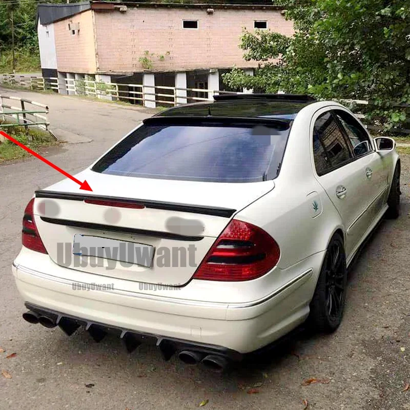 Alerón trasero carbono Mercedes Clase E W211 2003-2009 - imagen 5