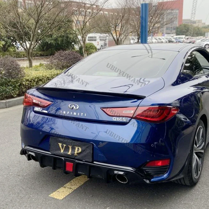 Spoiler trasero Infiniti Q60 Q60S para coupé, ABS - imagen 2