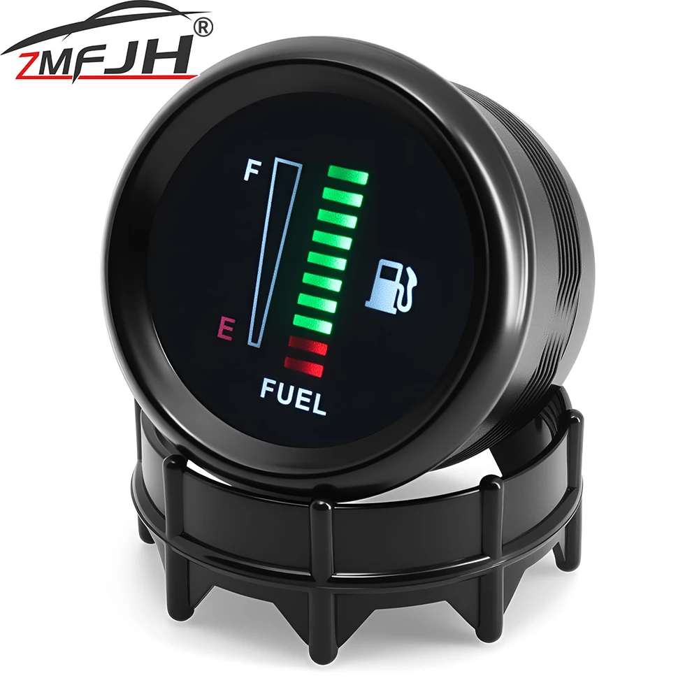 Medidor de nivel de combustible 52 mm 12 V para coche y moto