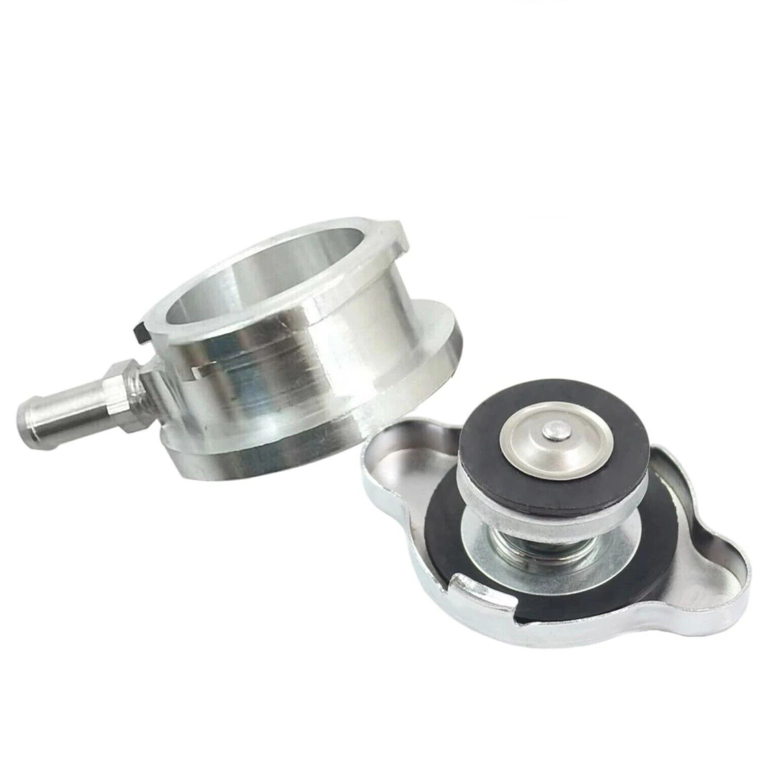 Cuello de relleno de radiador de aluminio con tapa