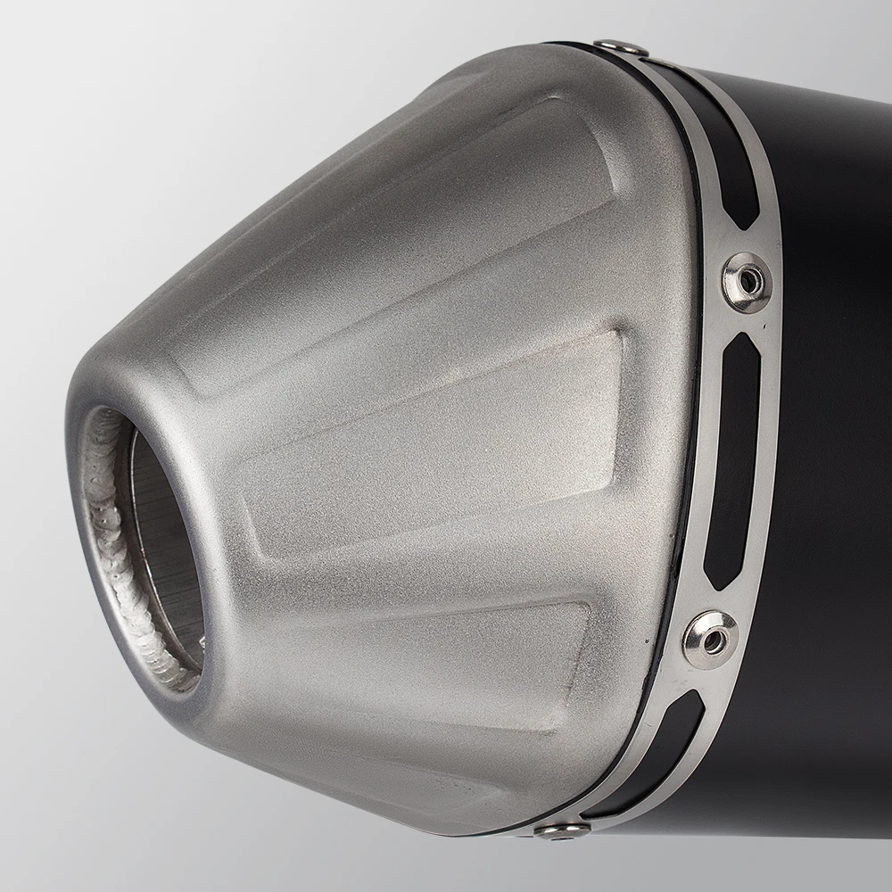 Escape slip-on para Yamaha Ténéré 700 con cubierta de carbono - imagen 5