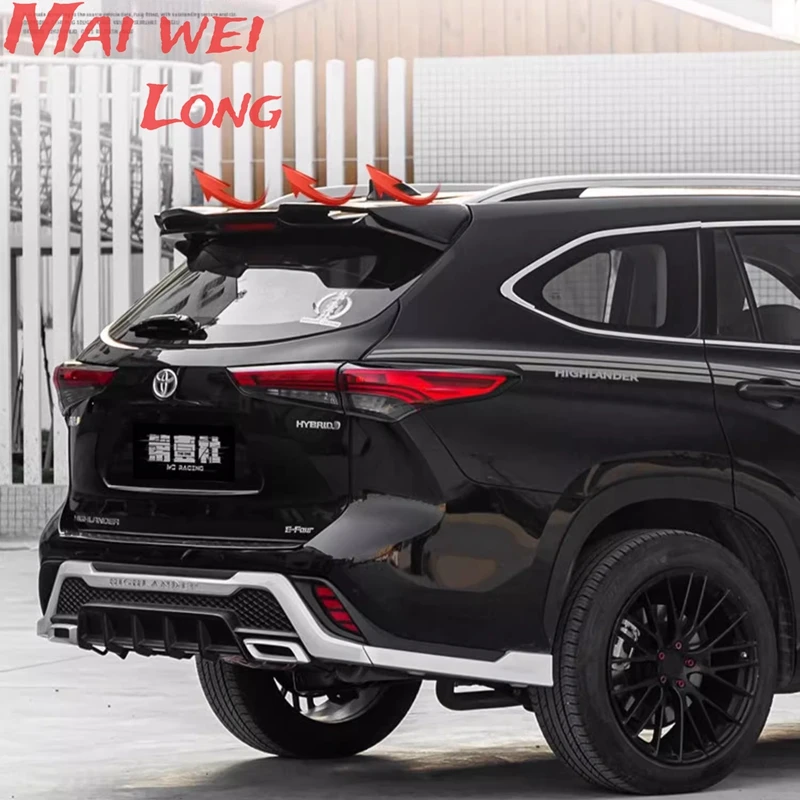 Alerón techo ABS carbono Toyota Highlander IV 2021-2023 - imagen 3