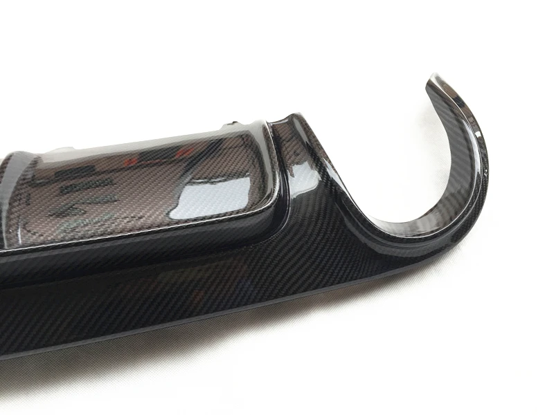 Difusor trasero de carbono estilo aleta para VW Passat R36 2008-2011 - imagen 5