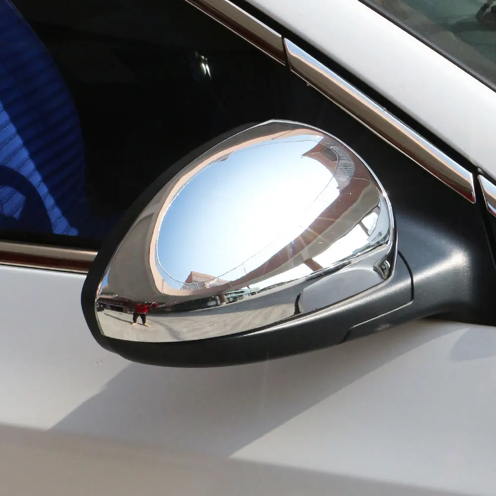 Cubierta de espejo retrovisor lateral de coche, accesorio de ABS cromado, protección de lentejuelas, embellecedor para Chevrolet Cruze Sedan Hatchback 2009-2014, 2 piezas - imagen 3