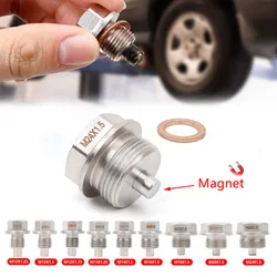 Tapón magnético de aceite inoxidable para motor y caja de cambios