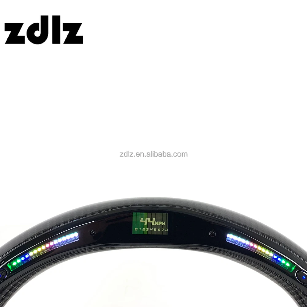 Volante de fibra de carbono LED para Lexus ES, IS, GS, LS, NX y RX - imagen 4