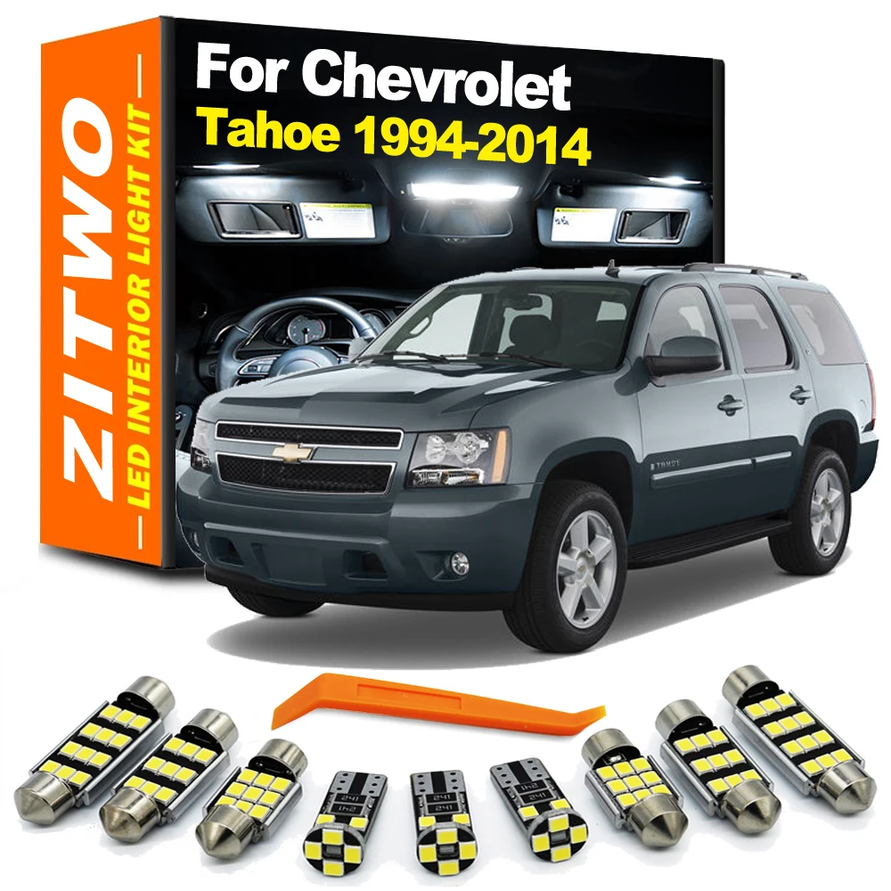 ZITWO Kit luz interior LED CANBUS sin error Chevrolet Tahoe 1994-2013