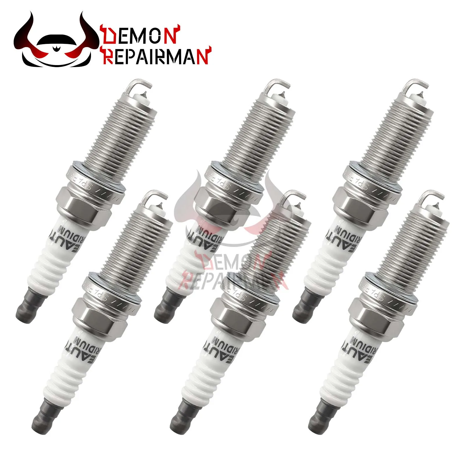 6 uds 27301-3E400 bobina de encendido + bujía para Hyundai Santa Fe Kia Optima Rondo 2.4L 2.7L 2006-2010 5C1624 UF558T - imagen 5