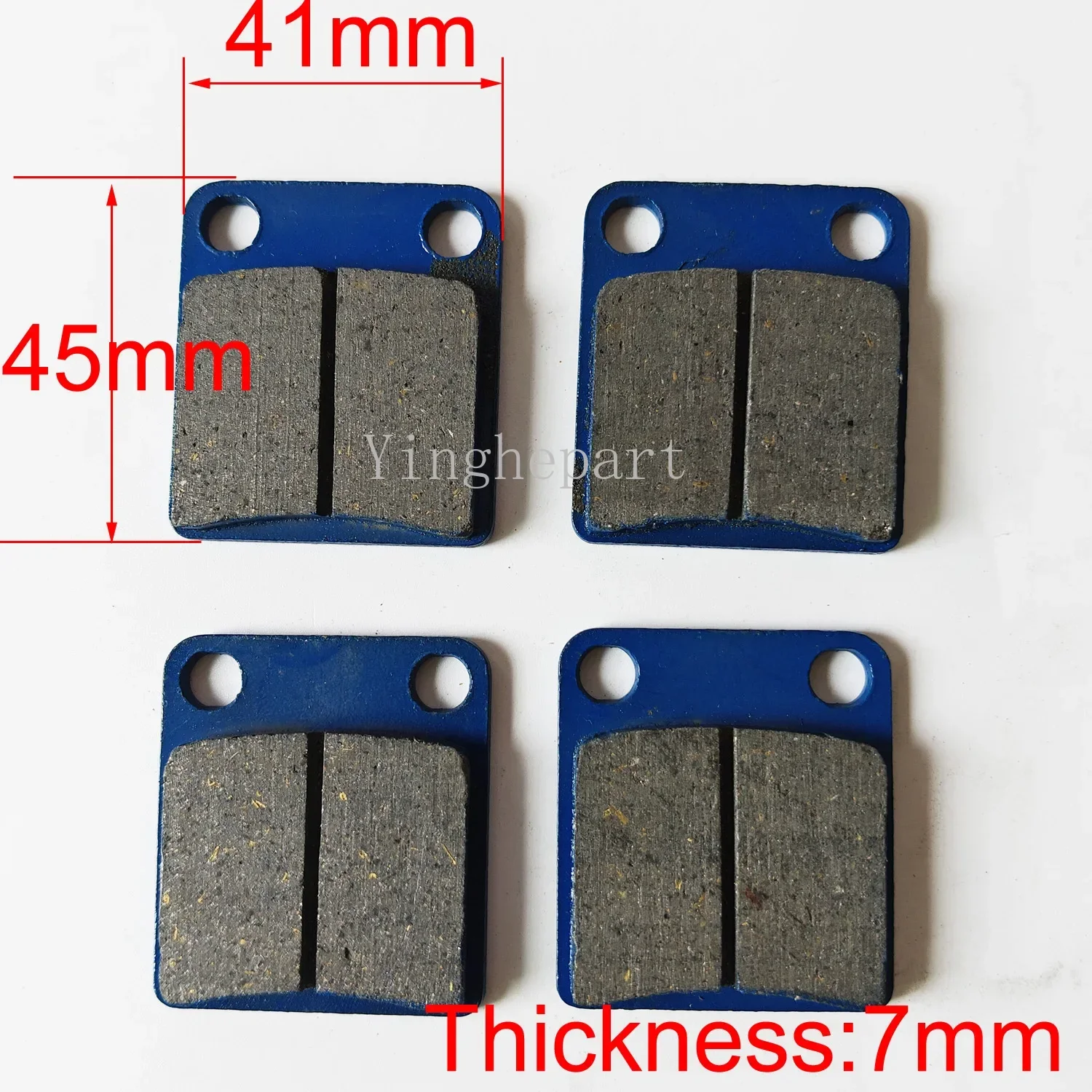 Pastillas de freno disco para Kawasaki KVF300 KVF360 KVF400 Hyosung TE400 TE450 - imagen 2