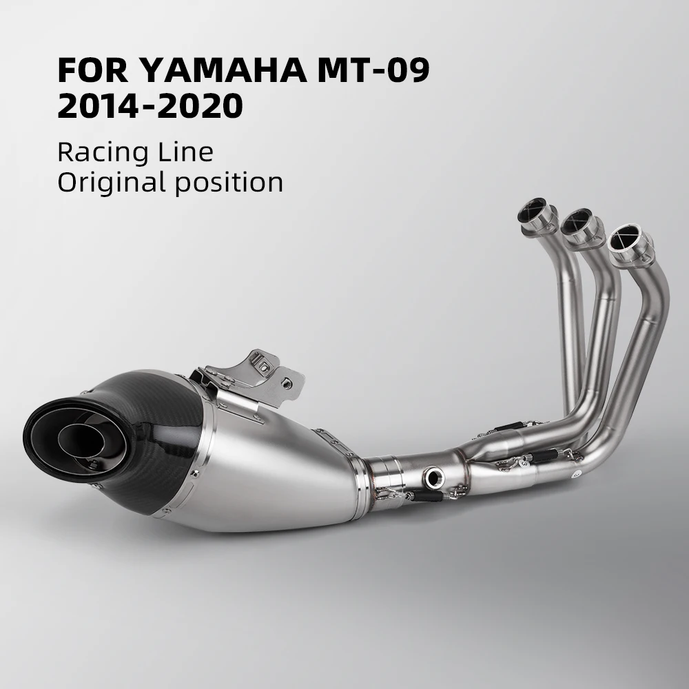 Sistema de escape completo Yamaha MT-09/XSR900/FZ-09 2014-2020