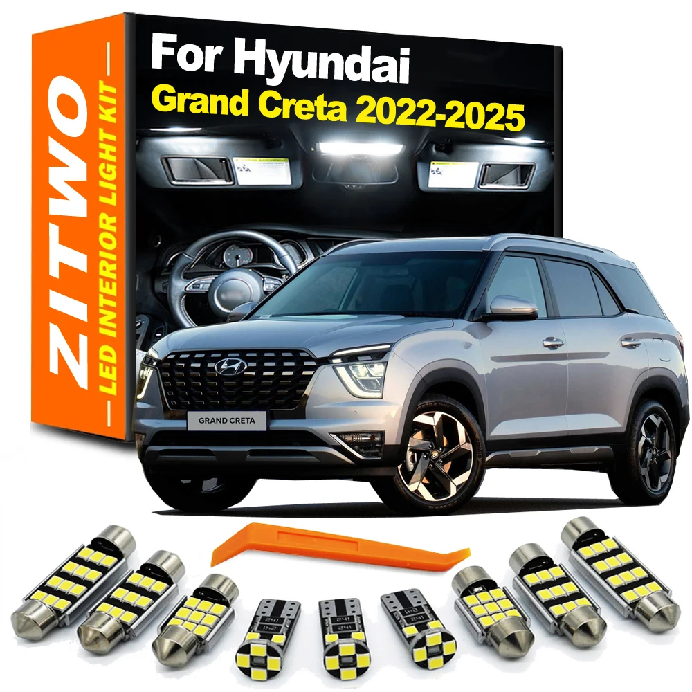 Kit luces LED interiores ZITWO para Hyundai Grand Creta 2022-2025