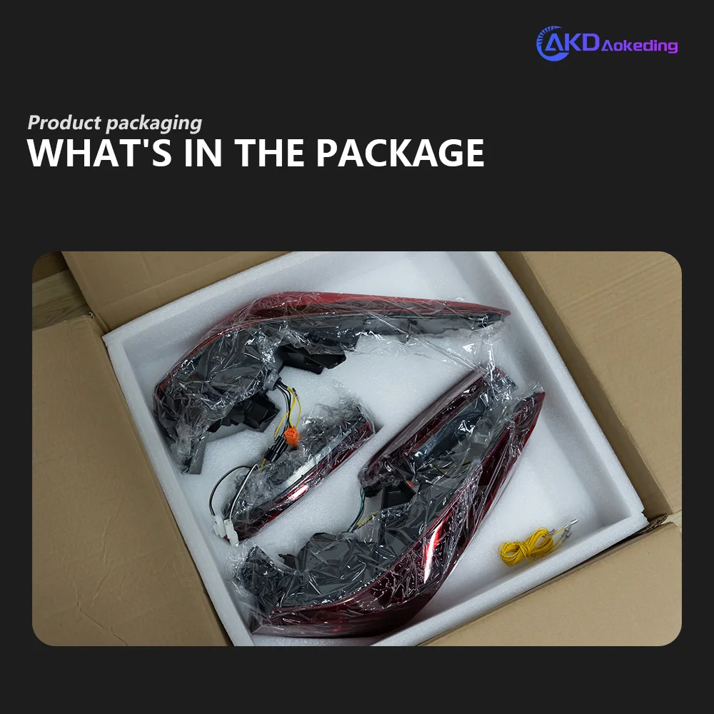 Luces de coche para ciudad luz trasera LED 2021-2023 ciudad freno antiniebla trasero señal de giro accesorios automotrices - imagen 5