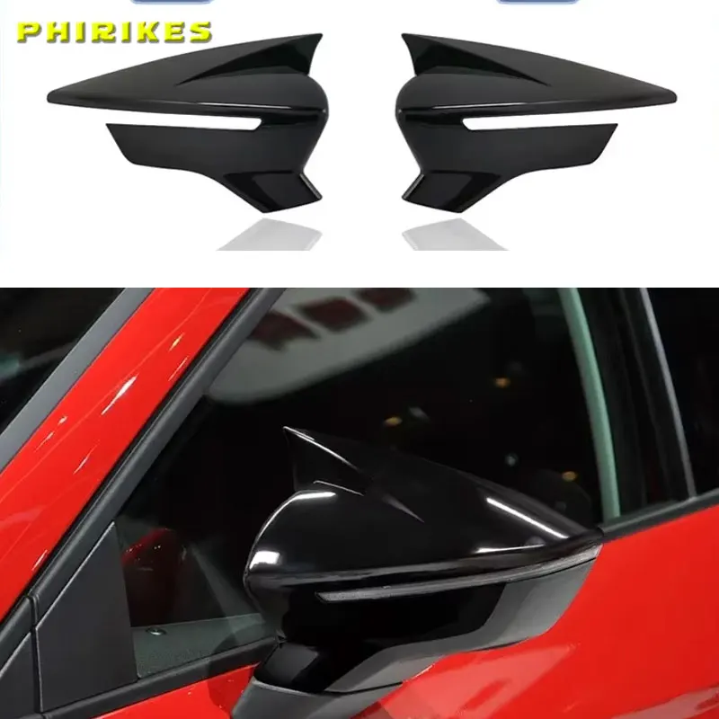 Carcasas retrovisor fibra de carbono negro – Seat León, Ibiza y Arona