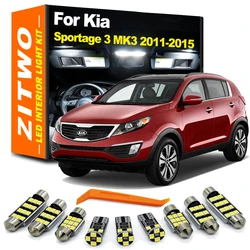 ZITWO iluminación LED interior para Kia Sportage MK3 2011-2015
