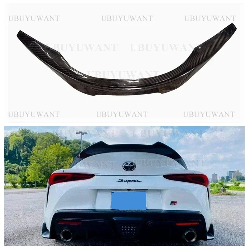 Alerón trasero V fibra de carbono – Toyota Supra A90 MK5 tuning deportivo - imagen 2