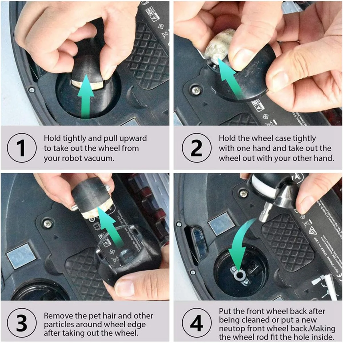 Cepillos laterales para iRobot Roomba series i, e y j - imagen 3