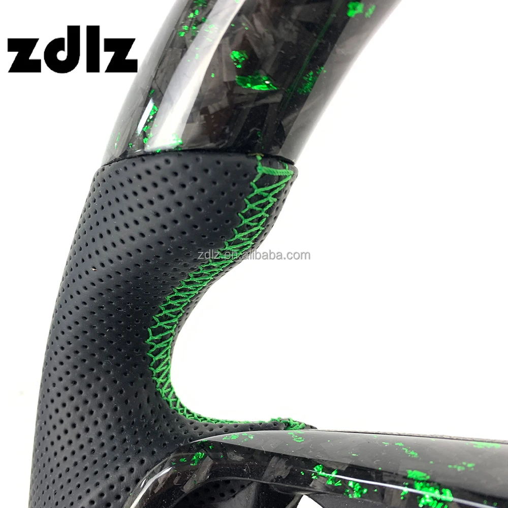 Volante de fibra de carbono forjada para VW Golf 7 GTI MK7/MK7.5 - imagen 4