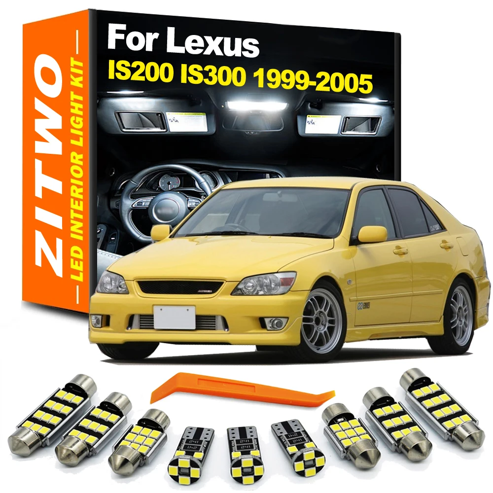 ZITWO Kit LED de iluminación interior para Lexus IS 1999-2005