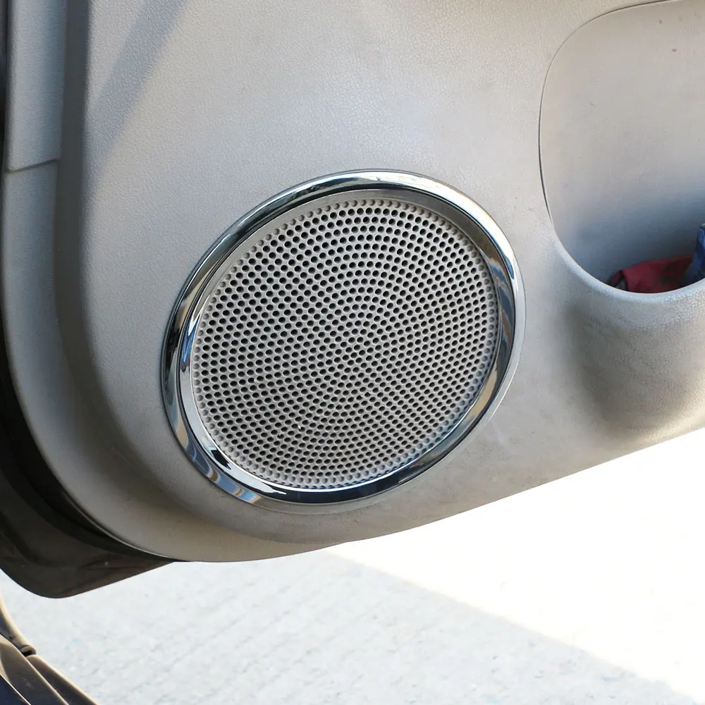 Juego de cubiertas decorativas para altavoces tweeter de automóvil