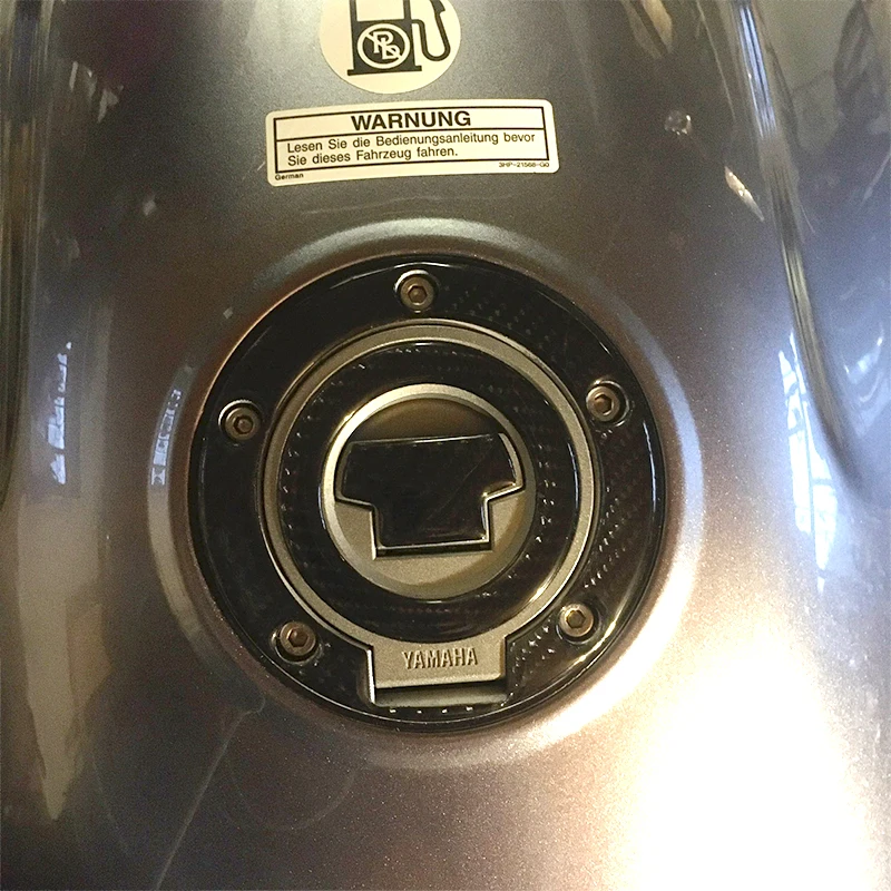 Tapa depósito carbono 3D para motos Yamaha Honda Suzuki BMW Kawasaki - imagen 3
