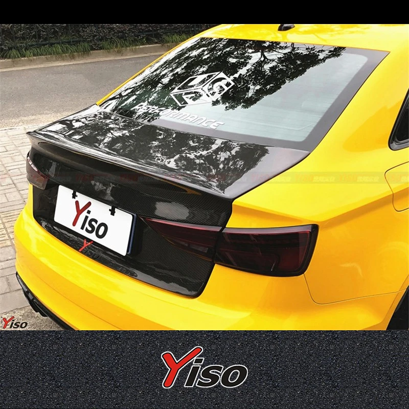 Cubierta trasera de fibra de carbono para Audi S3/RS3 - imagen 4