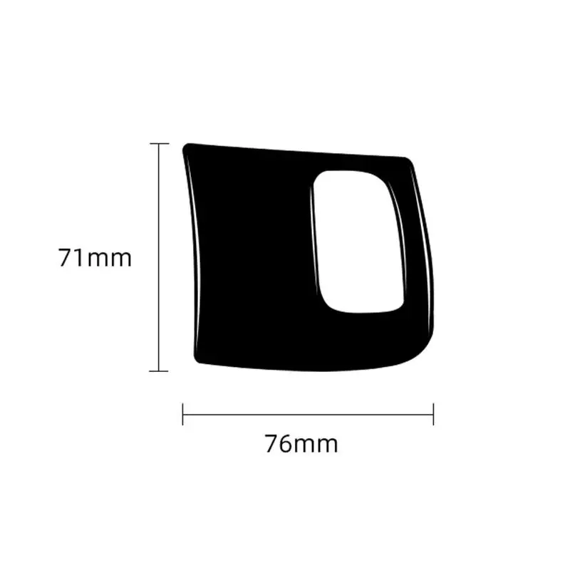 Embellecedor motor Audi A4 B8 2009-2016 negro piano - imagen 5