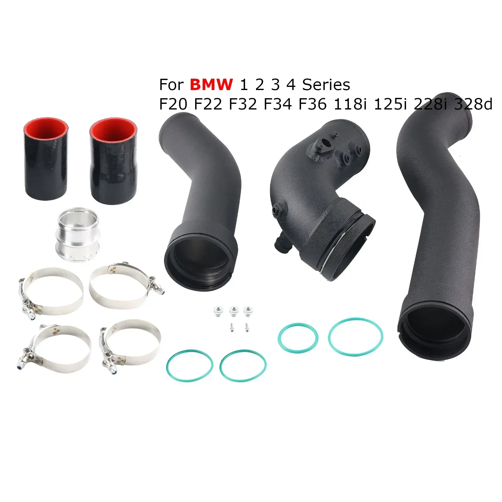 Tubo intercooler alto rendimiento BMW Serie 1 2 3 4 F20-F36 - imagen 3