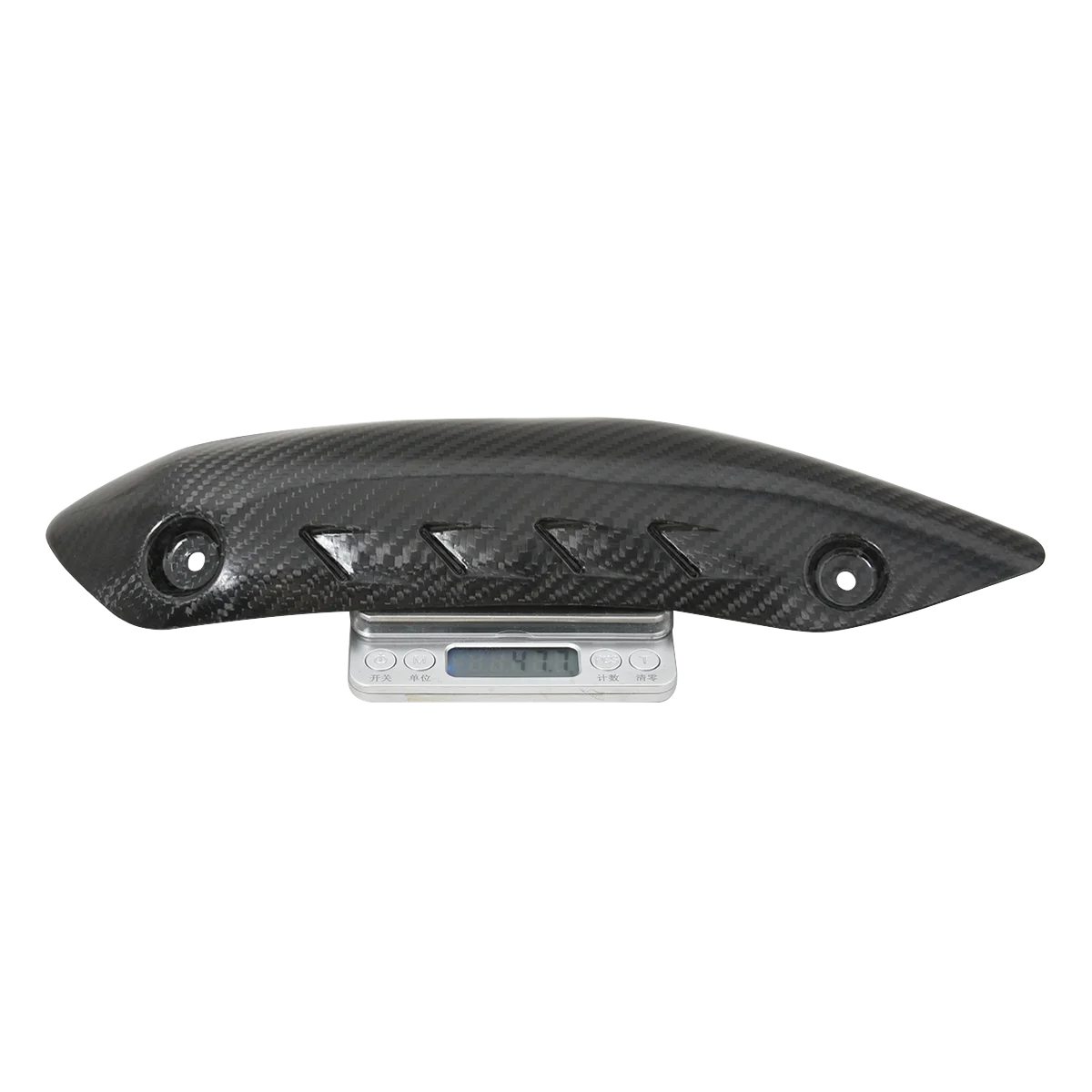 Protector térmico de escape en carbono para Ducati Monster 821/1200 - imagen 3